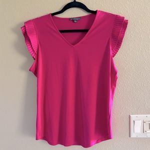 Adrianna Papell pink top